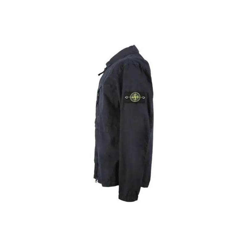 STONE ISLAND STONE ISLAND SS23 Nylon Meta Jackets Unisex Black Blue-2
