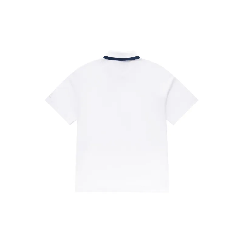 New Balance Polo Shirts Men White-1