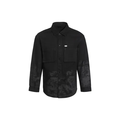 DAVID NAMAN Shirts Unisex Black