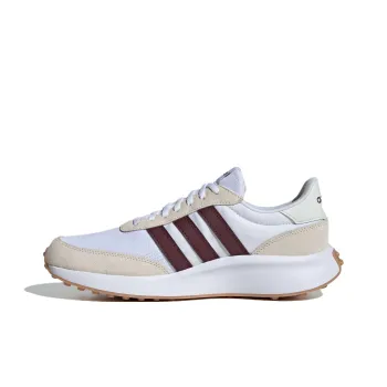 Adidas RUN 70s Anti Slip Wear Resistant Low Top Casual Running Shoes Men's White