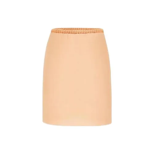 Bottega Veneta Casual Short Skirts Women's Orange