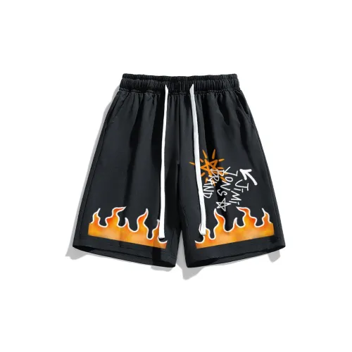 JIMI&JONS Casual Shorts Unisex Black