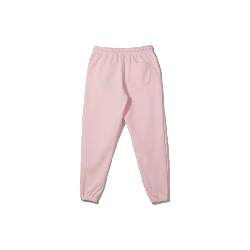 New Era Knitted Sweatpants Women's Pink-1