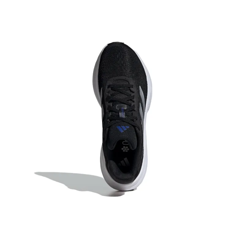 Adidas Response Super Anti Slip Wear Resistant Low Top Running Shoes Women's Black Silver-4