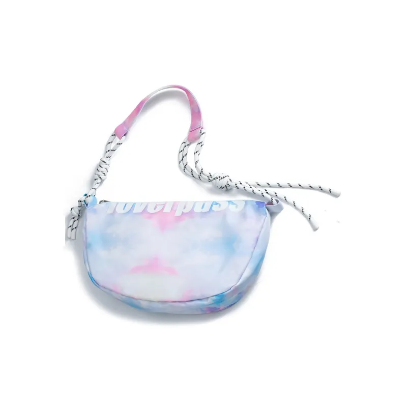 LOVERPUSS Polyester Shoulder Bag Unisex Dazzling White-1