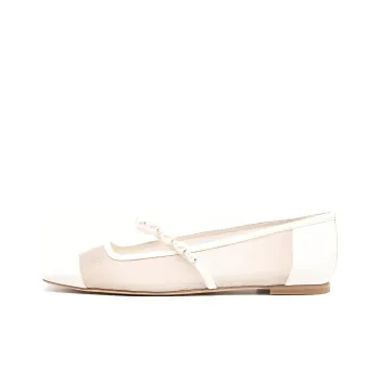 Jimmy Choo Ade Square toe Ballerina Shoes
