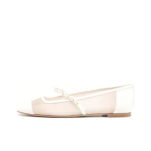 Jimmy Choo Ade Square toe Ballerina Shoes