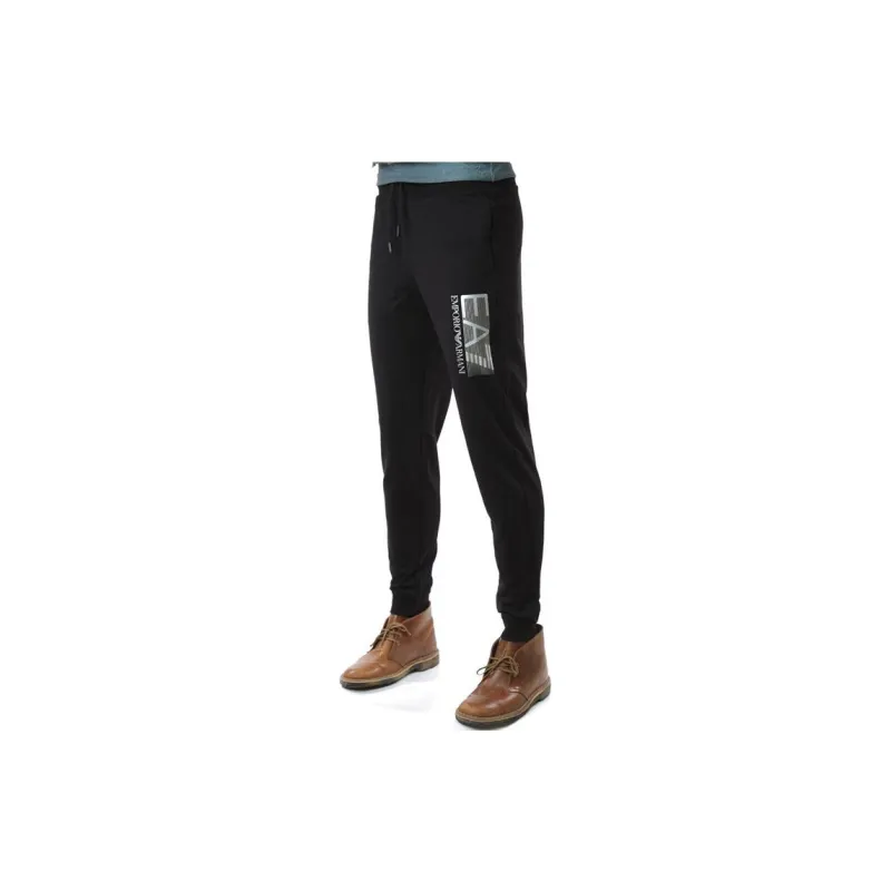 EMPORIO ARMANI EA7 Knitted Sweatpants Men Dark Gray-3