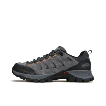 HUMTTO Cushioning Breathable Support Low Top Trekking Shoes Men's Dark Gray