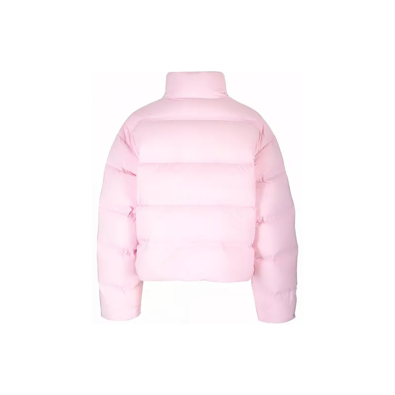 Alexander Wang Logo Printed Zip Up Puffer Jacket-1
