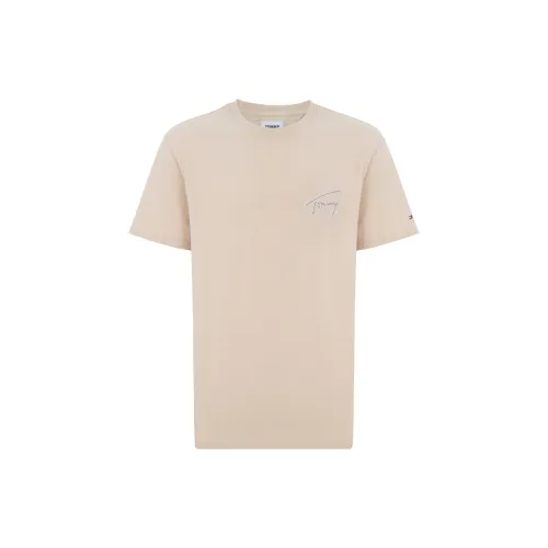 Tommy Hilfiger T-Shirts Unisex Light Khaki ACI