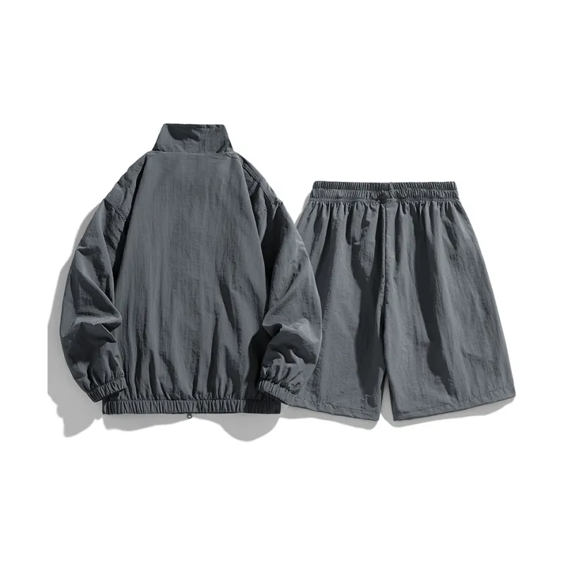 GOOSELIAR Coat, Shorts, Pants Three Piece Set Unisex-42