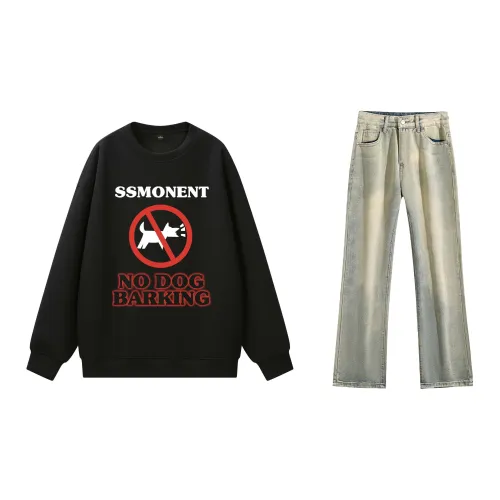 SUNSETMONENT Sweatshirt Set Unisex