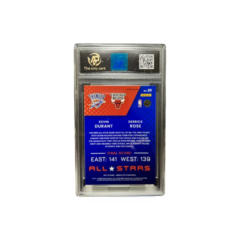 PANINI Derrick Rose KD Player Cards Double Throw All Star Period Photo Multicolor Holographic Card Graded Cards 1 Pc-1
