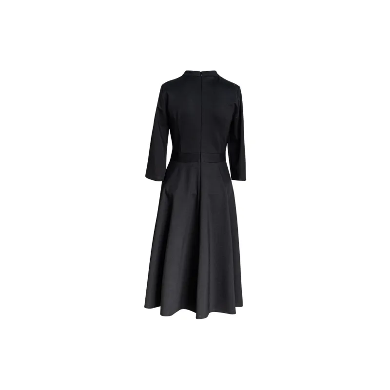 ROEYSHOUSE Long Sleeved Dresses Women's Black-1