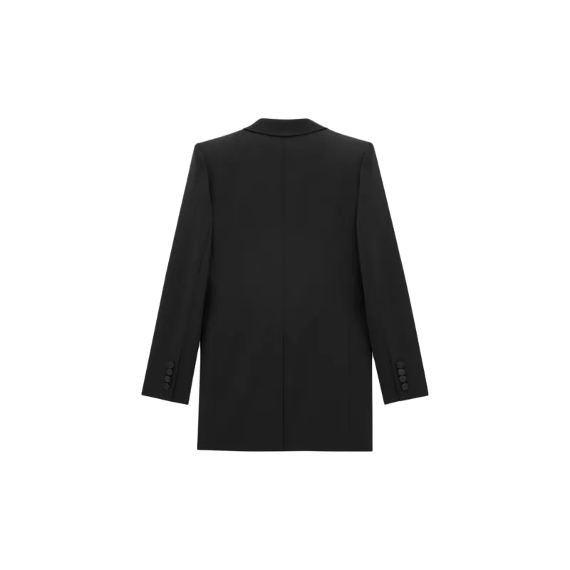 SAINT LAURENT Tuxedo Single Breasted Jacket-1