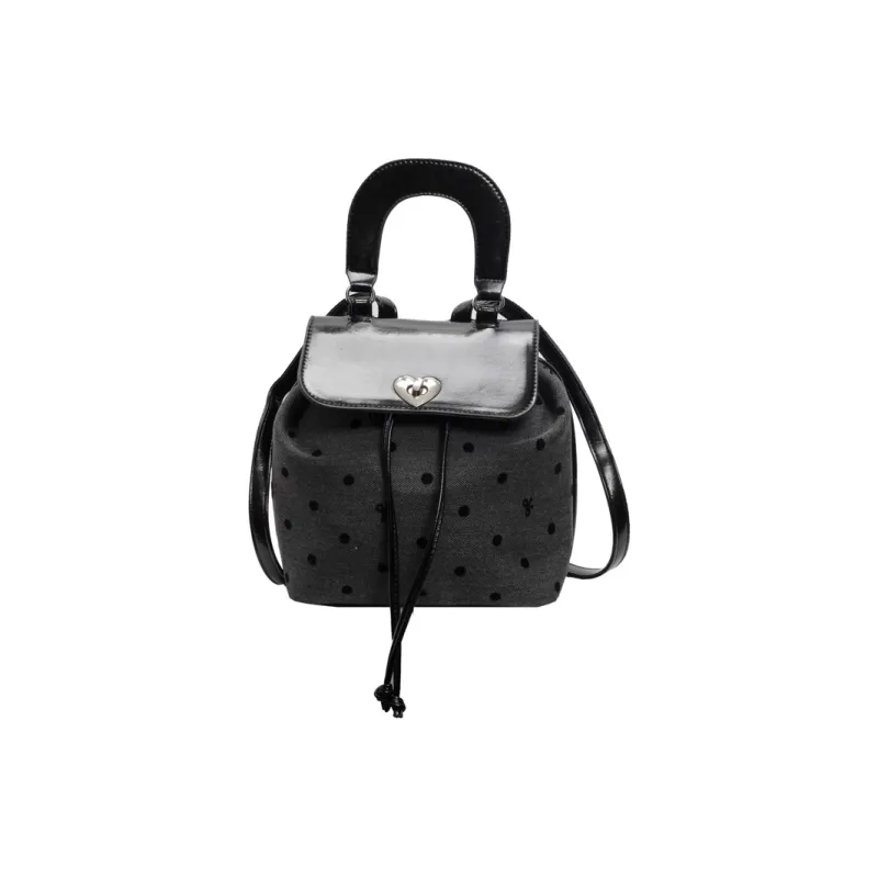 NATTY Fabric Backpacks Backpack Women's Gray-7