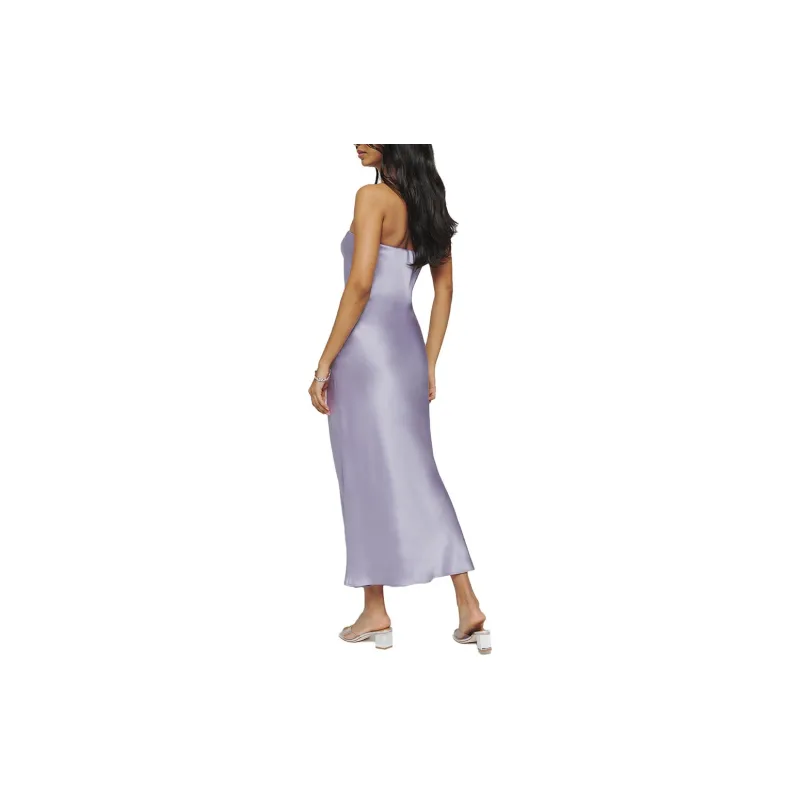 Reformation Sleeveless Dresses Women's Purple-1