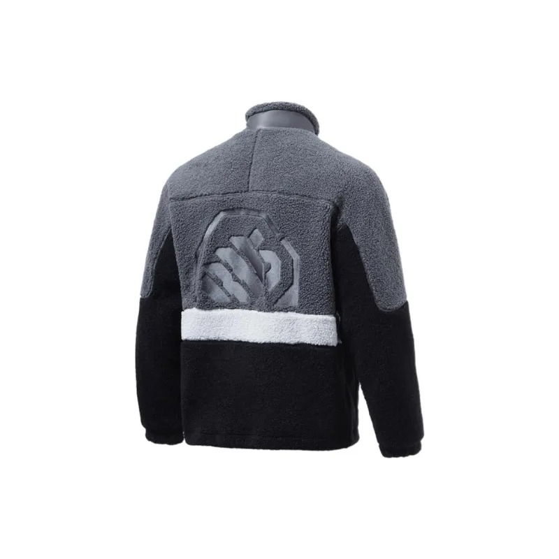LiNing Sports Basketball Collection Jacket Men's Dark Gray-1