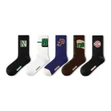American Sports Trendy Socks I Set-5 Pack[7A Antibacterial]