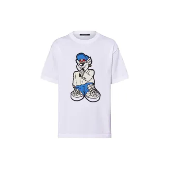 LOUIS VUITTON Graphic Short Sleeved Knitwear
