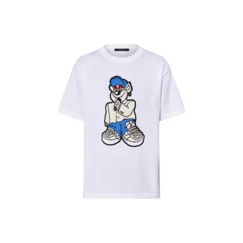 LOUIS VUITTON Graphic Short Sleeved Knitwear