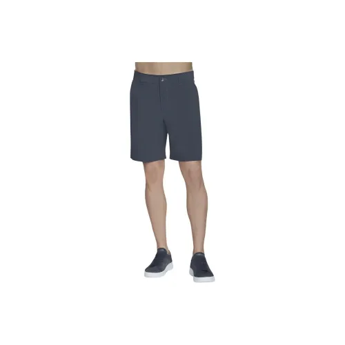 Skechers GO WALK Everywhere Casual Shorts Men Charcoal Gray