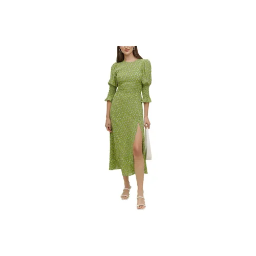 Reformation Long-Sleeved Dresses Women's Alo Green