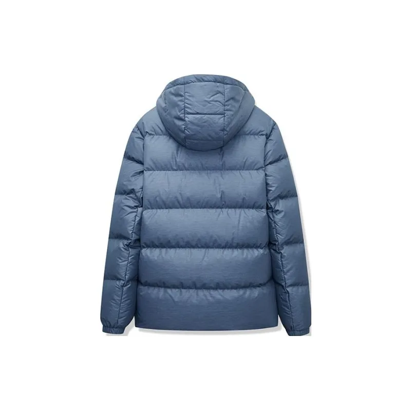 Anta Variety Training Collection Down Jacket Men's Checkerboard Gray-1