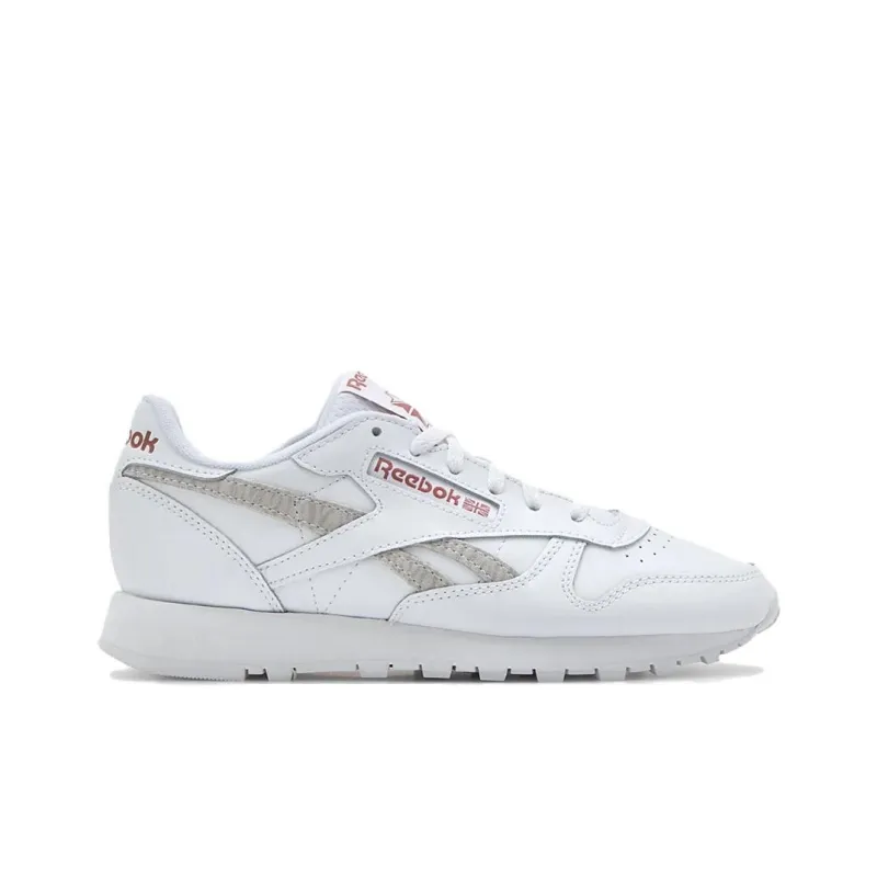 Reebok Classic Leather Anti-Slip Wear-Resistant Low-Top Casual Shoes Unisex White-1