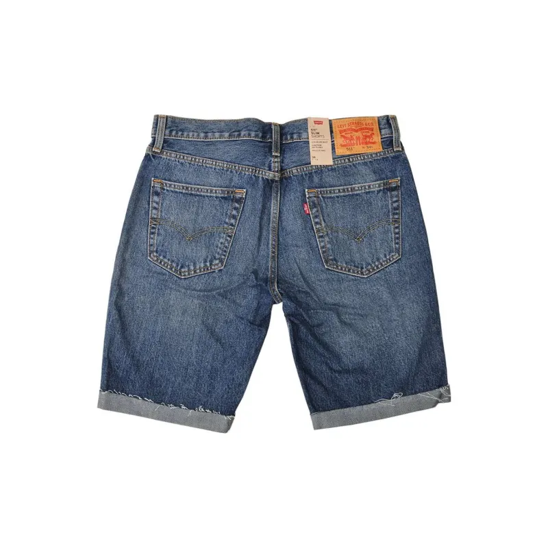 Levis Casual Shorts Men Dark Blue-1