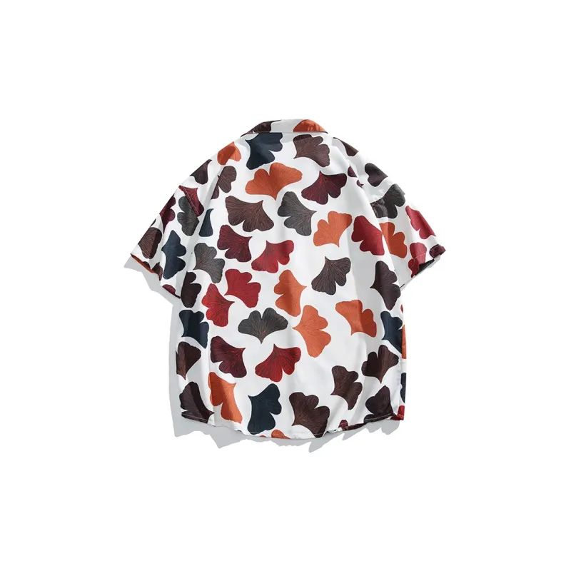 GSUE Shirt Summer Unisex White Hawaii-1