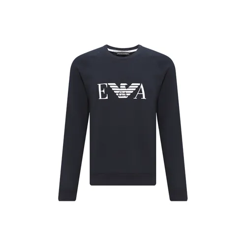 EMPORIO ARMANI T-Shirts Men Navy Blue