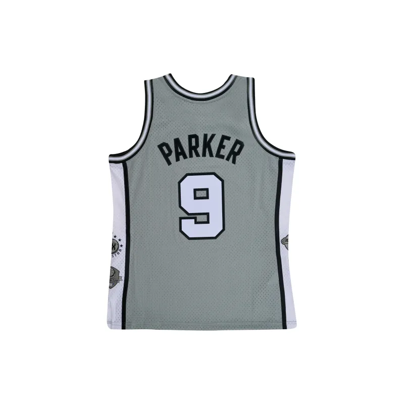 Mitchell Ness Nba Swingman 'Spurs Tony Parker' Jersey-1