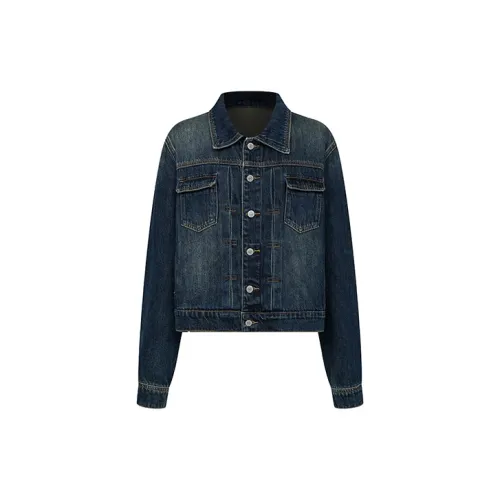 COUNTRY MOMENT Denim Jackets Unisex Denim Blue