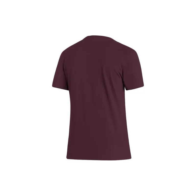Adidas T-Shirts Women's Burgundy-1