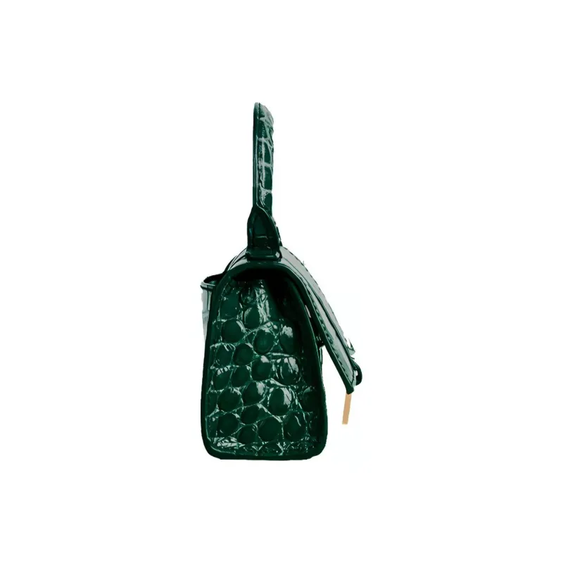 Balenciaga Cow Leather Crossbody Bag Mini Women's Green-1