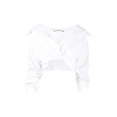 Alexander Wang Crop Tops Women's White