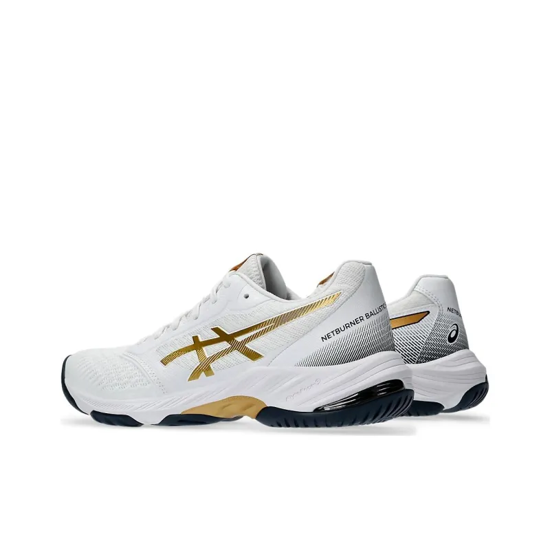 Asics Netburner Ballistic Ff 3 'White Pure Gold' Women's-3