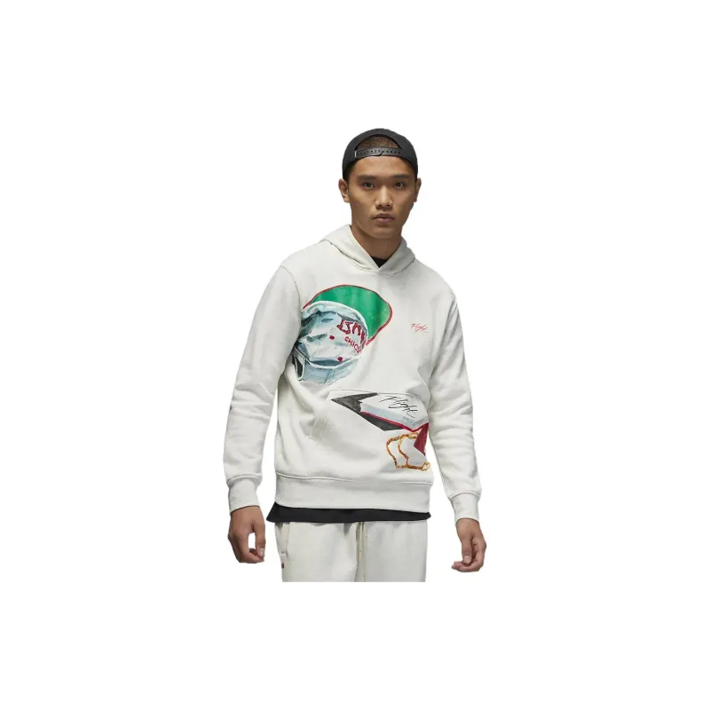 Jordan × Jacob Rochester Sweatshirt Men's White-2