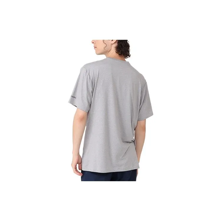 Columbia T Shirts Men Cool Gray-1