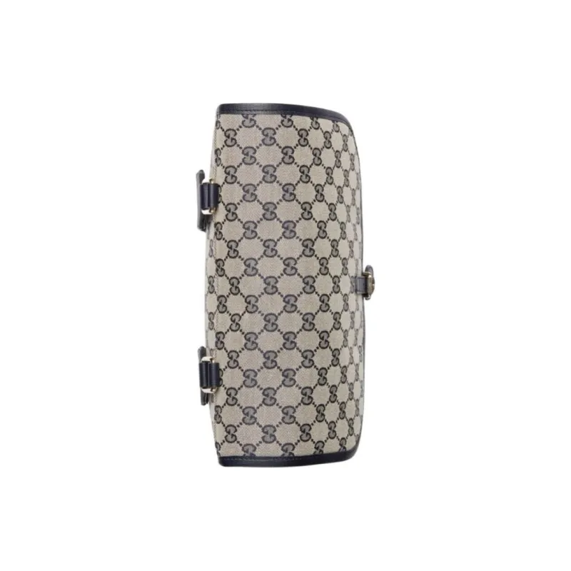 GUCCI GG Canvas Messenger Bag Shoulder Bag Crossbody Bag Kids' Beige-5