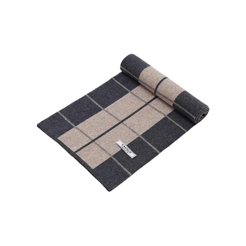 CARTELO Wool Knit Scarves Unisex-2