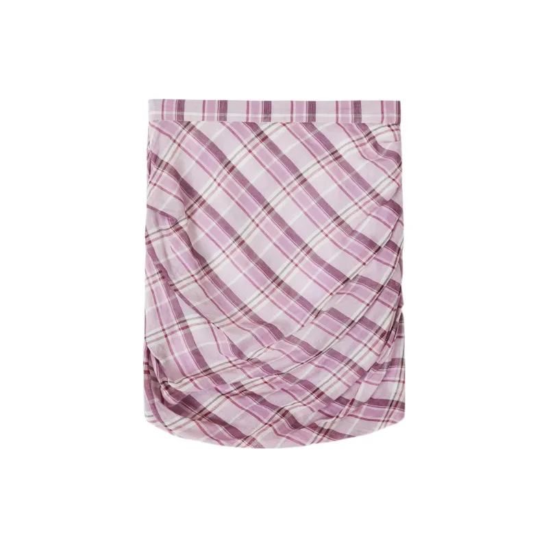 ISABEL MARANT ETOILE Birdy Checked Mini Skirt-1
