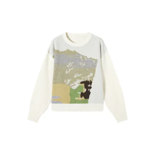 DIALOGUE Sweaters Women's Moon White