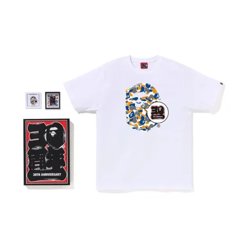 BAPE Store Maebashi Bape 30th Anniversary Ape Head Tee Set 