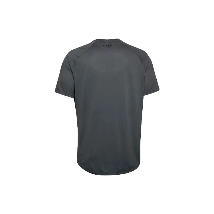 Under Armour Straight T Shirt Men's Peach Gray-1