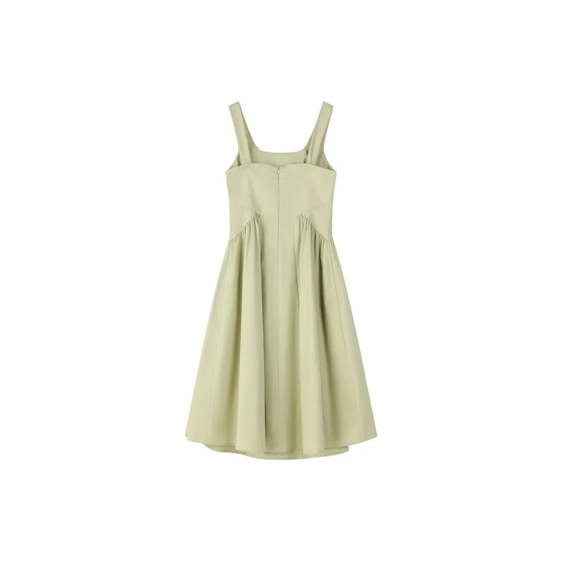THE SEA LIFE Slip Dress Women's Shimmer Green-1