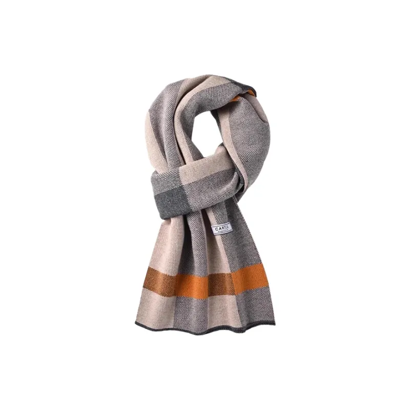 CARTELO Cotton Knit Scarves Unisex-3