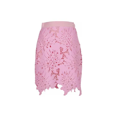 MSGM Casual Long Skirts Women's Pink